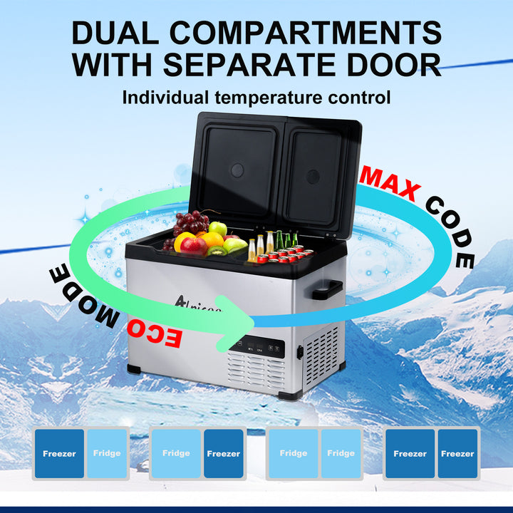 Alpicool CHS45 Dual Zone Portable Fridge Freezer