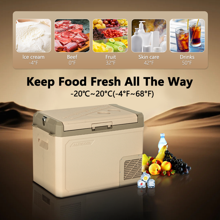 Alpicool GE40 Car Fridge Freezer