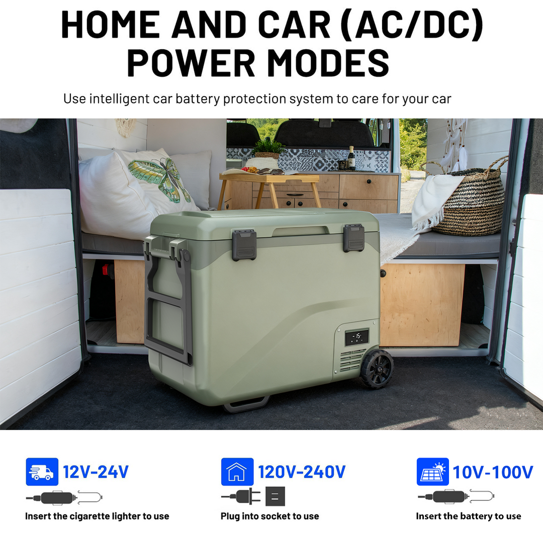 Zcamp GS40-W Car Fridge Freezer