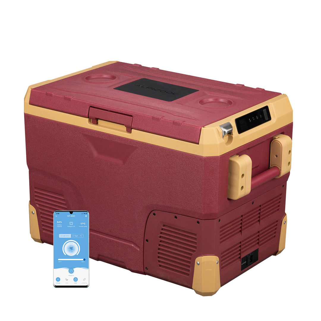 Alpicool IR42 Red Portable Car Fridge