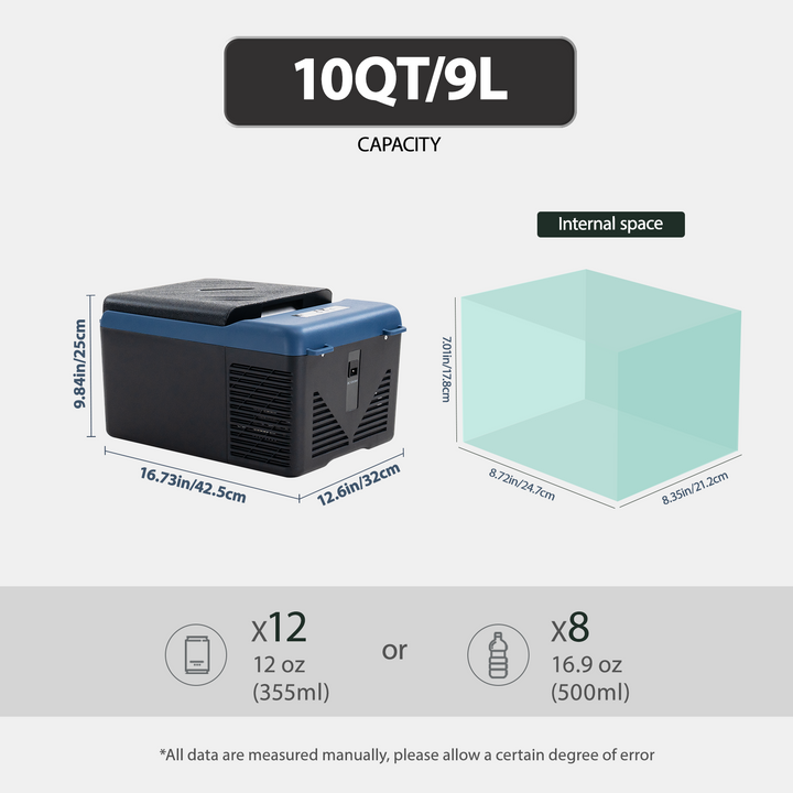 Zcamp KI9  Portable Car Fridge