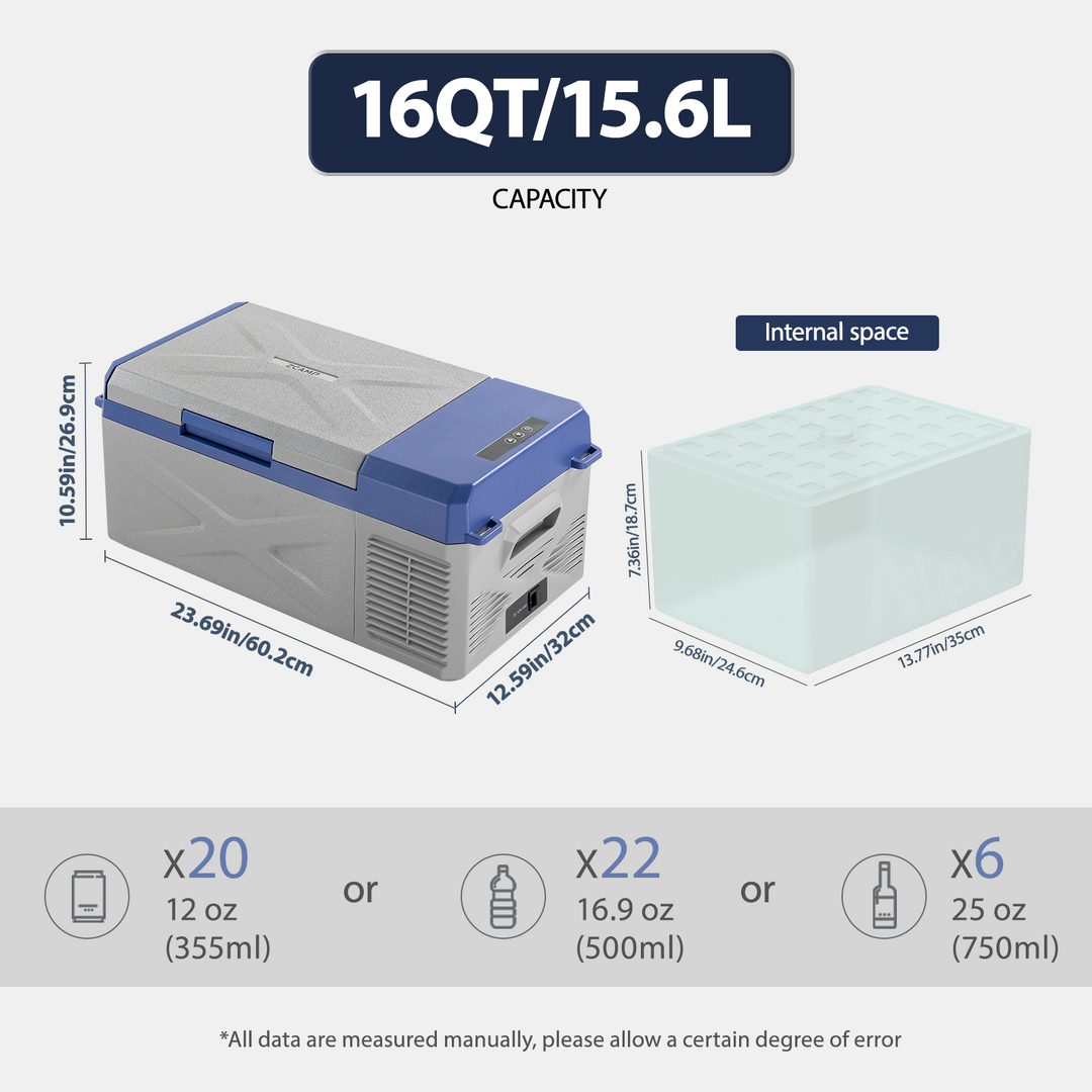 Zcamp  X15 Portable Car Fridge