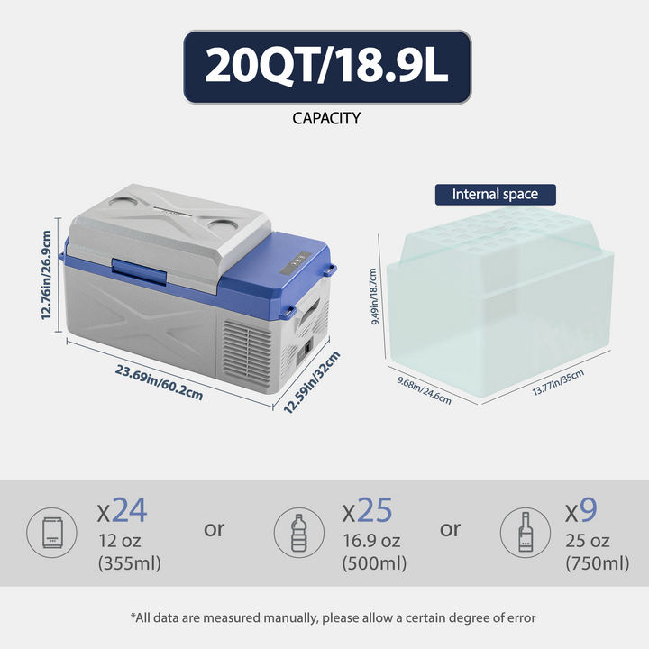 Zcamp  X20 Portable Car Fridge