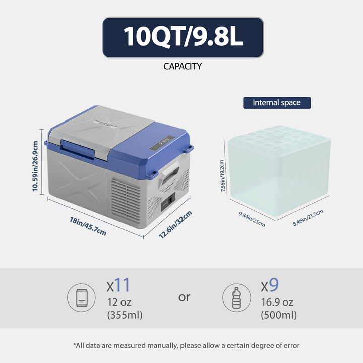 Zcamp  X9 12 Volt Mini Portable Freezer