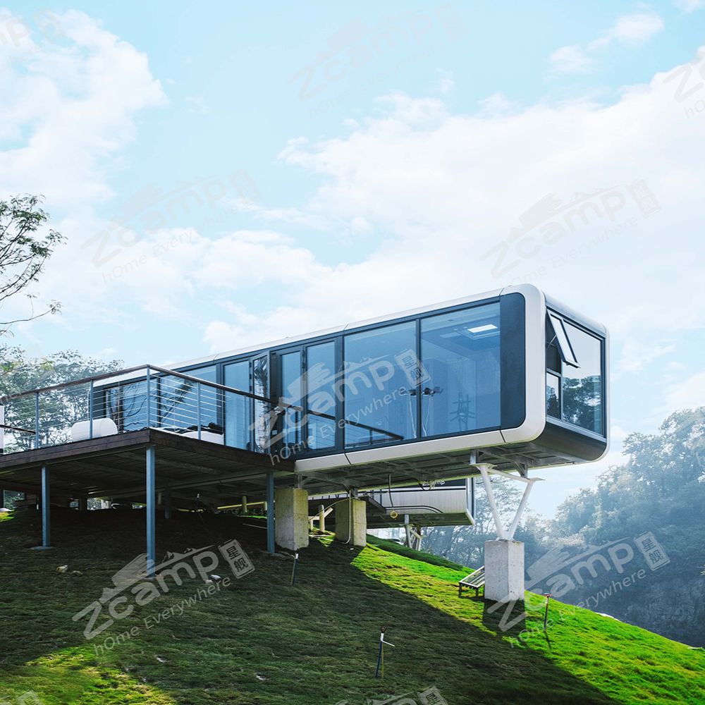 Zcamp A7 Glass Prefab House