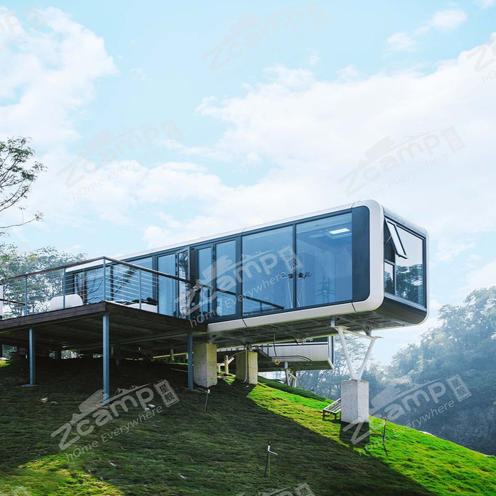 Zcamp A7 Glass Prefab House