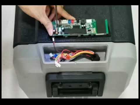 Alpicool T series fridge control panel replace video