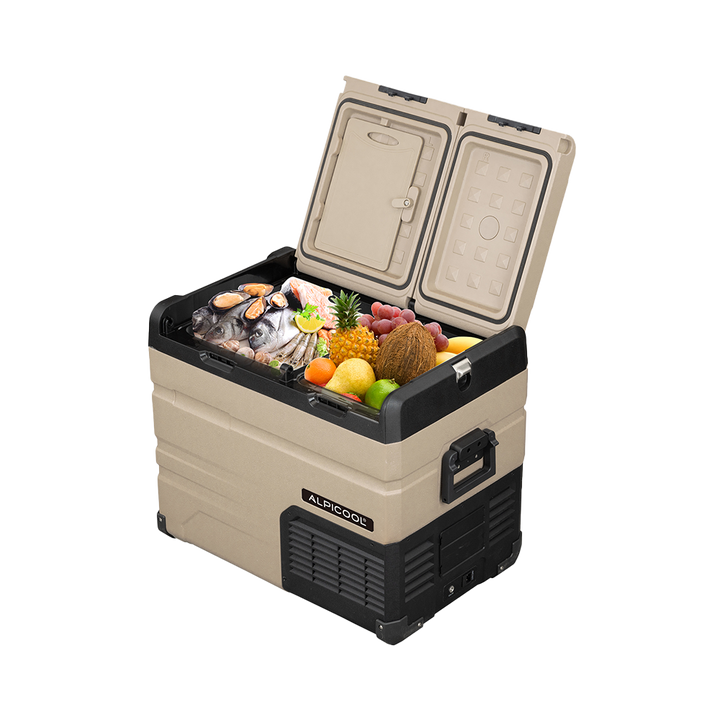 Alpicool TA45 Portable Dual Door Dual Zone Car Fridge