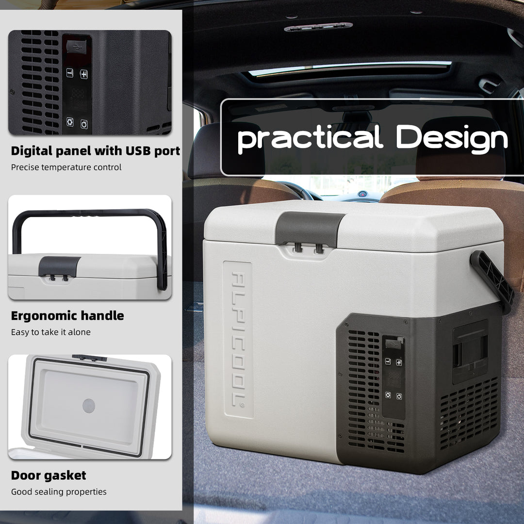 Alpicool P18 Portable Car Fridge